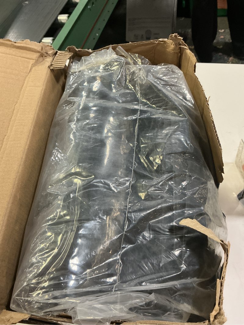 Condition photo showing Good Condition for Peryiter Magnetic Thermal Insulated Door Curtain Fit 72'' x 80'' Oxford Waterproof with Thicken Cotton, Black Windproof Insulation Cover for French/Patio Sliding Glass Doors(Visible Style) 72'' x 80'' Visible Style Black