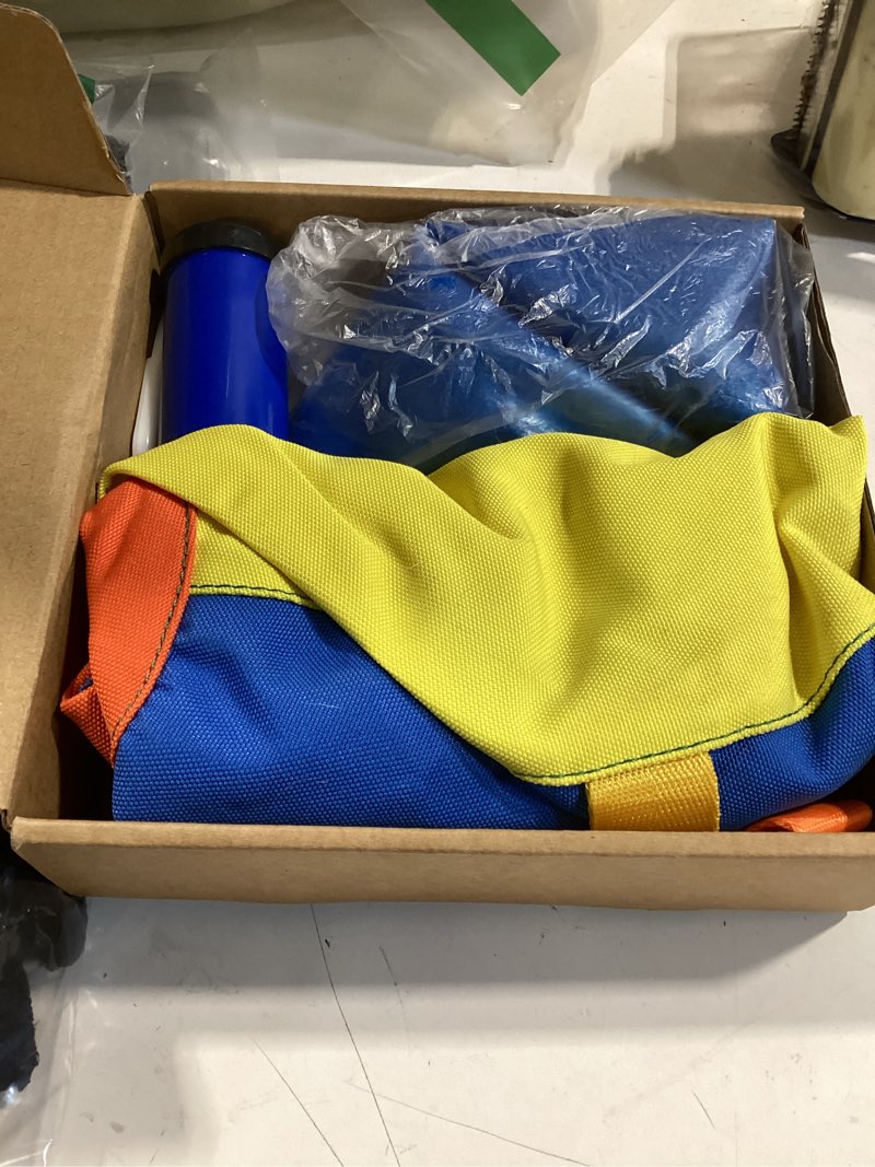 Condition photo showing New/Like New for aiersa herding ball for dogs,9.85 in tug of war dog toy with handles for outdoor play,dog soccer ball toy&training toy balls for australian shepherd,interactive toy balls for small&medium dogs orange + yellow + blue small