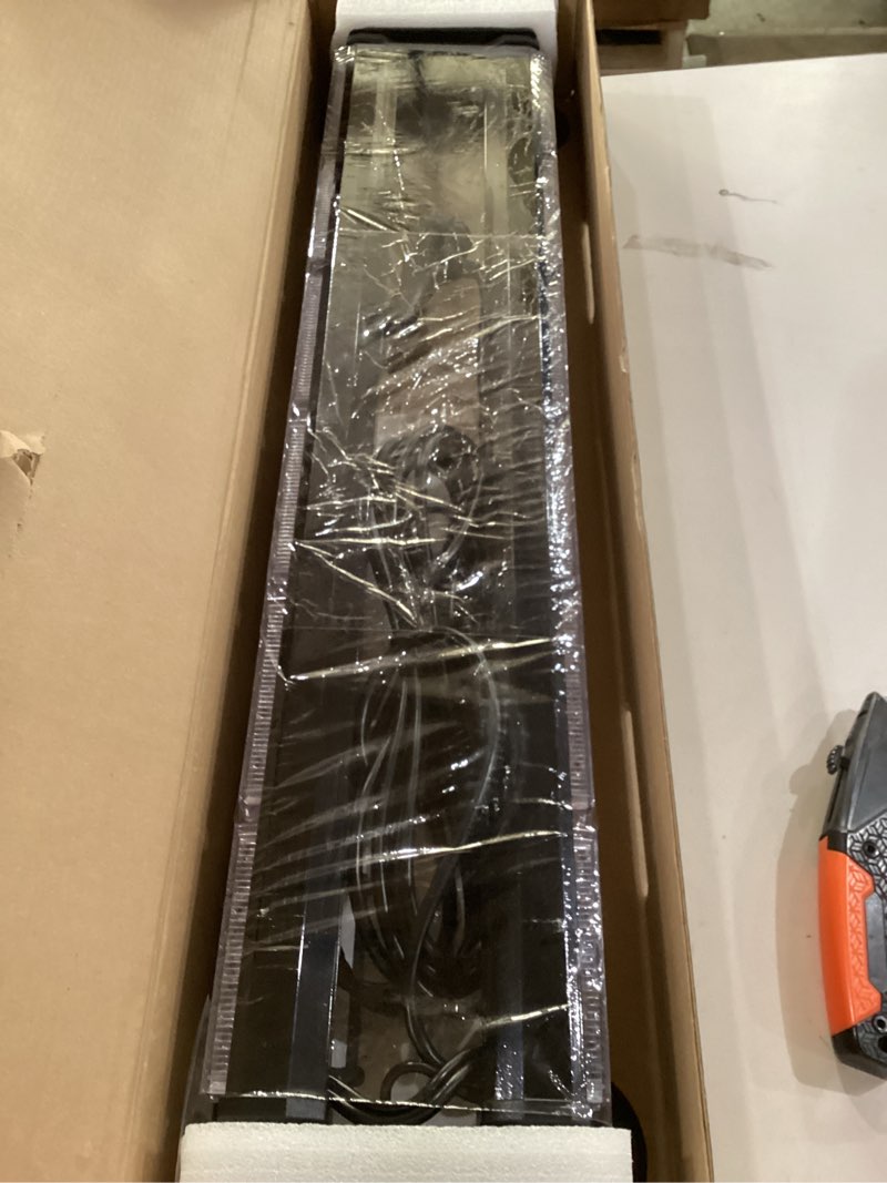 Condition photo showing New/Like New for WOWTOU Rooftop Safety Flashing 56 LED Amber White Emergency Light Bar for Construction Vehicles Tow Trucks Snow Plows, Strong Magnetic Strobe Beacon Lights Amber / White