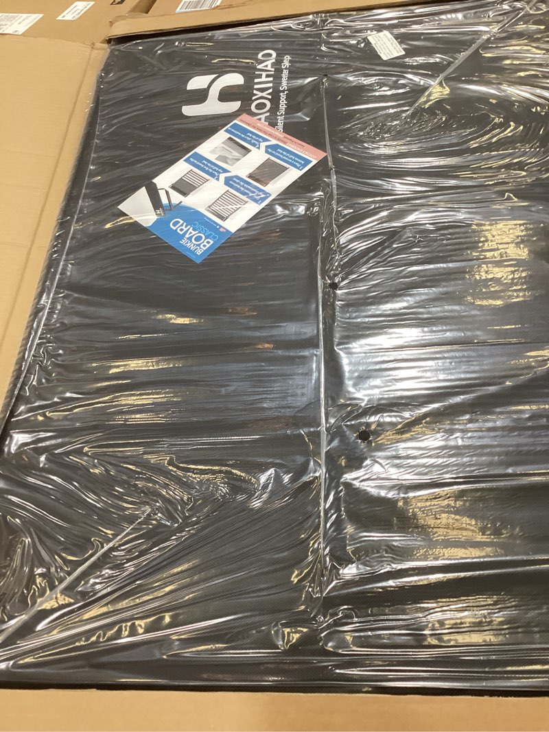 Condition photo showing Good Condition for bunkie board twin size(38x75) - premium 10mm hollow plastic bunkie boards for under mattress, heavy-duty support, breathable, low profile, noise minimizing, moisture resistant foundation twin-38x75 in