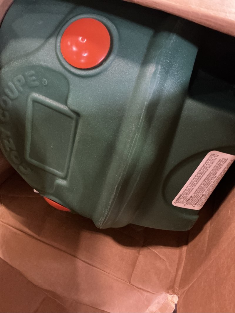 Condition photo showing As Is for little tikes cozy coupe dinosaur – amazon exclusive large, green green large