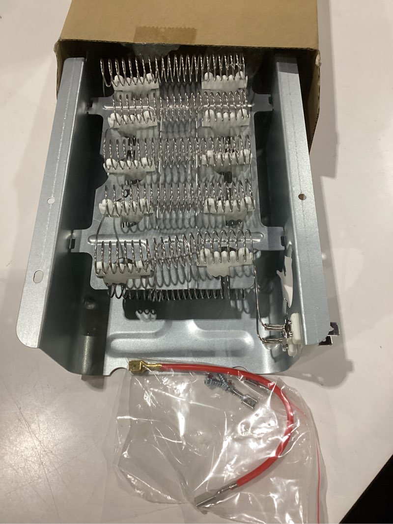 Condition photo showing Good Condition for upgrade 279838 dryer heating element for whirlpool wed4815ew1 maytag centennial medc215ew1 kenmore 70 80 series model 110 amana ned4655ew1 roper admiral, replaces w10724237 2406026 3403585 3398064