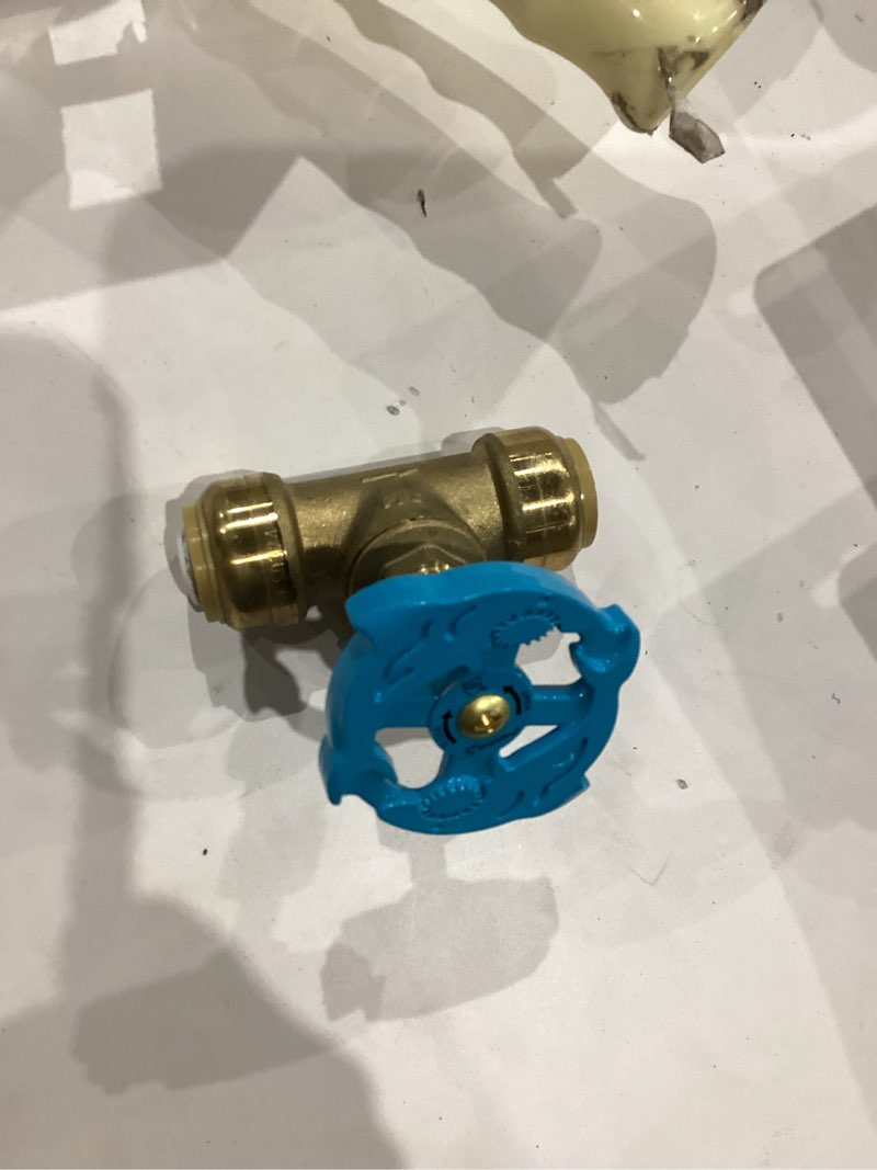SharkBite 3/4in. Brass Stop Valve With Drain