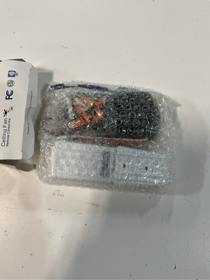 Condition photo showing New/Like New for universal ceiling fan remote control kit dimmable, replacement for hampton bay,hunter, honeywell, westinghouse fan-28r fan-hd chq7078t uc7078t l3h2010fanhd l3h2014fanhd rr7079t fan-hd5 fanhd kit
