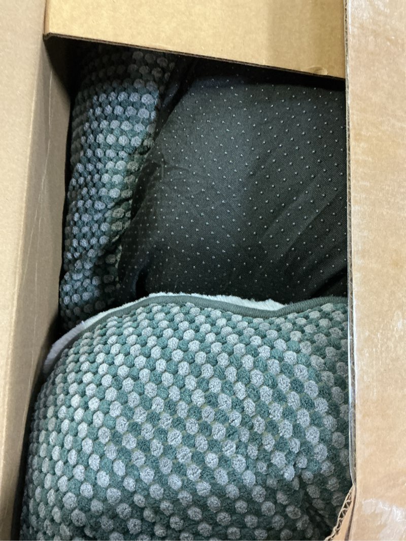 Condition photo showing Good Condition for INVENHO Medium Dog Beds for Medium Dogs Washable, Rectangle Dog Bed Medium Size Dog, Orthopedic Dog Bed, Warming Soft Calming Sleeping Puppy Bed Durable Pet Bed with Anti-Slip Bottom M(30"x24"x9") M (30"x24"x9") Grey