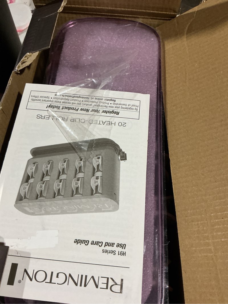 Condition photo showing Good Condition for Remington Pro Hair Setter Hot Rollers, Curlers With Thermaluxe Advanced Thermal Technology