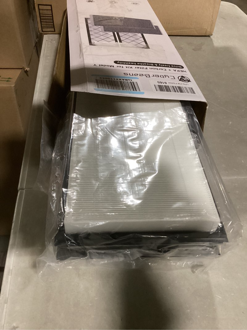Condition photo showing Good Condition for (4 Pack) HEPA Carbon Air Filter Kit Compatible with Tesla Model Y, Carbin Air Conditional Replacement with External Intake Activated Carbon 2020-2024/2025/2026 Juniper Accessories Model Y HEPA + Carbon Filter Kit 4Pcs For Model Y 2020-2026+