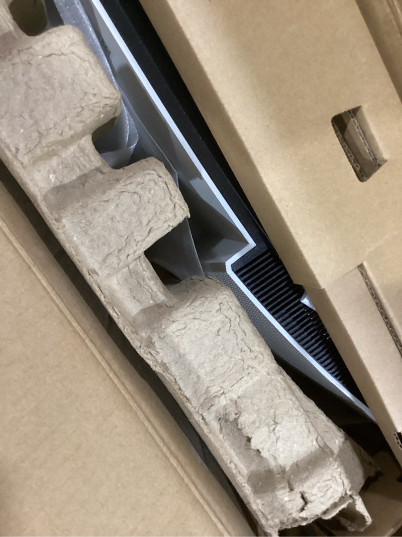 Condition photo showing As Is for Dell S3422DWG Curved Gaming Monitor - 34 Inch 1800R Curved Screen with 144Hz Refresh Rate, WQHD (3440 x 1440) Display, HDMI, DP to DP 1.4 Cable, AMD FreeSync - Black 34 Inches S3422DWG Curved