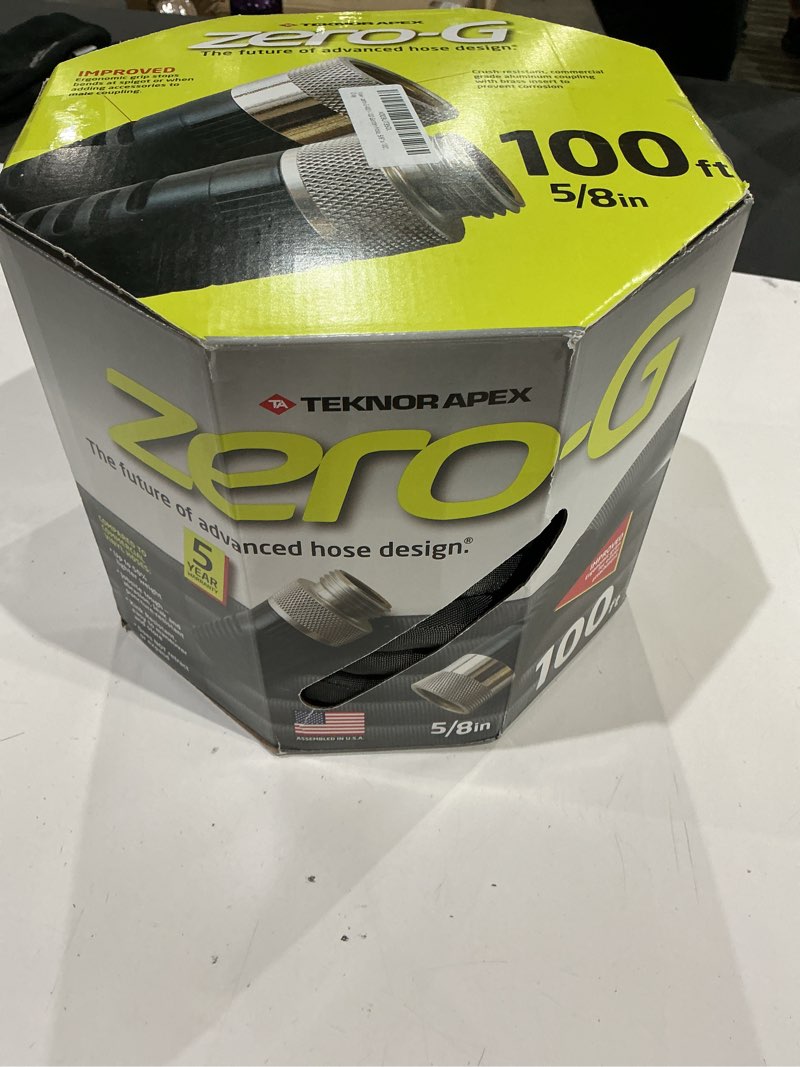 Condition photo showing Good Condition for zero-g 4001-100 garden hose, 5/8" x 100', gray zero-g 5/8" x 100'