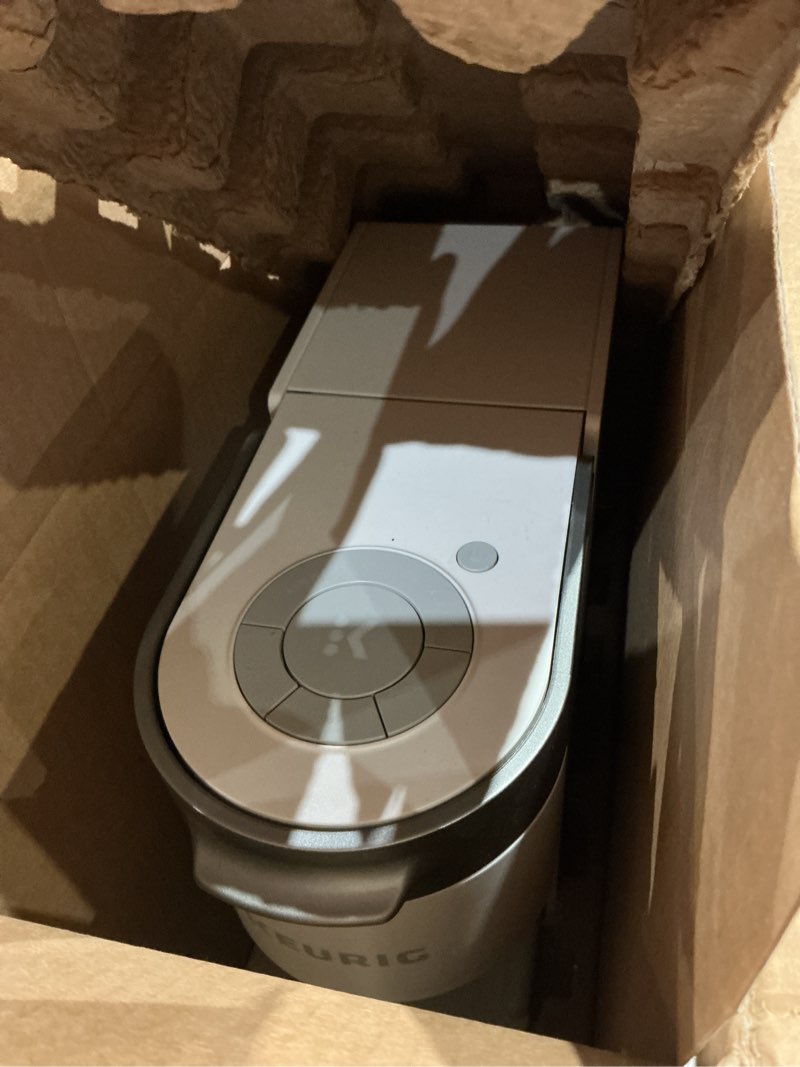 Condition photo showing Good Condition for keurig k-slim single serve k-cup pod coffee maker, multistream technology, 3 brew sizes, slim and sleek design, 46oz removable reservoir, white