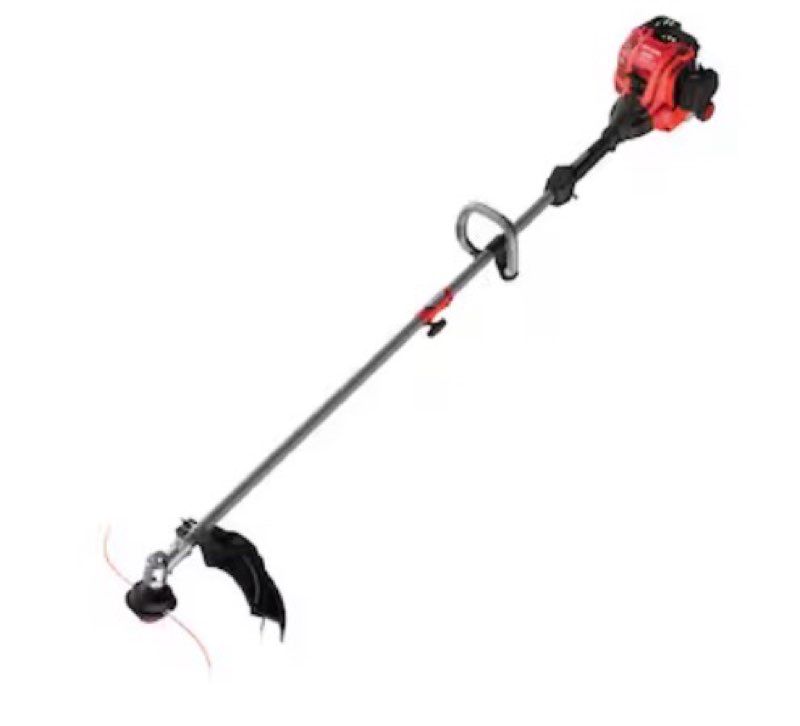 craftsman ws2200 25-cc 2-cycle 17-in straight shaft attachment capable gas string trimmer