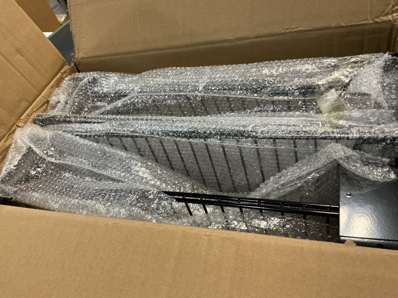Condition photo showing Good Condition for slat wall shelves accessories - 24 inch slatwall wire shelf heavy duty storage garage shelving wall mounted (4 pack)