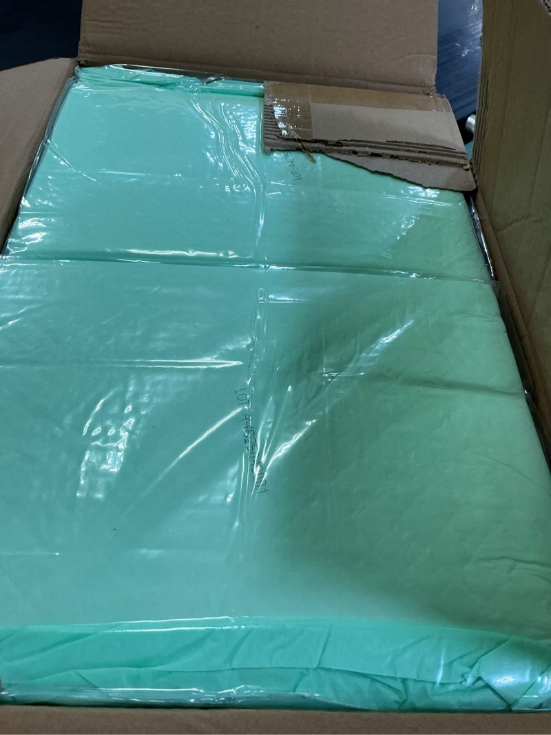 Condition photo showing Good Condition for medline super absorbent underpad, 36" x 36", 50 count, extra large disposable incontinence pads, protective bed pads, chucks, for kids, adults, elderly, furniture & surface protection pee pad 36 inches x 36 inches (50 count)