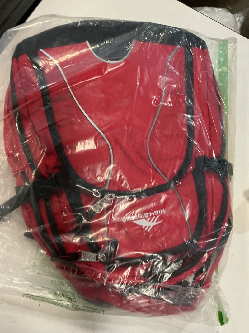 Condition photo showing Good Condition for high sierra swerve laptop backpack, crimson/black, one size 19 x 13 x 7.75-inch crimson/black