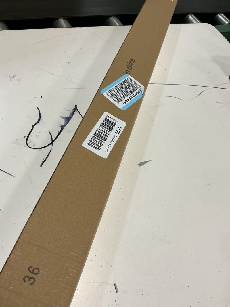 Condition photo showing Good Condition for chrisdowa cordless blackout roller shades for windows, thermal insulated uv protection pull down shades, total blackout window blinds for home, office, bedroom, door (36" w x 72" h, white) 36"w x 72"h white