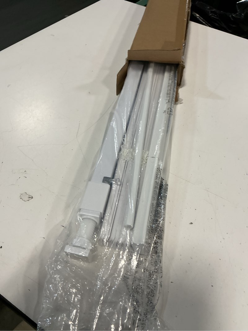 Condition photo showing Good Condition for lazblinds no tools no drill 1" vinyl mini blinds, cordless blinds for windows, light filtering horizontal window blinds & shades, 32" w x 72" h, white cordless-white 32" w x 72" h