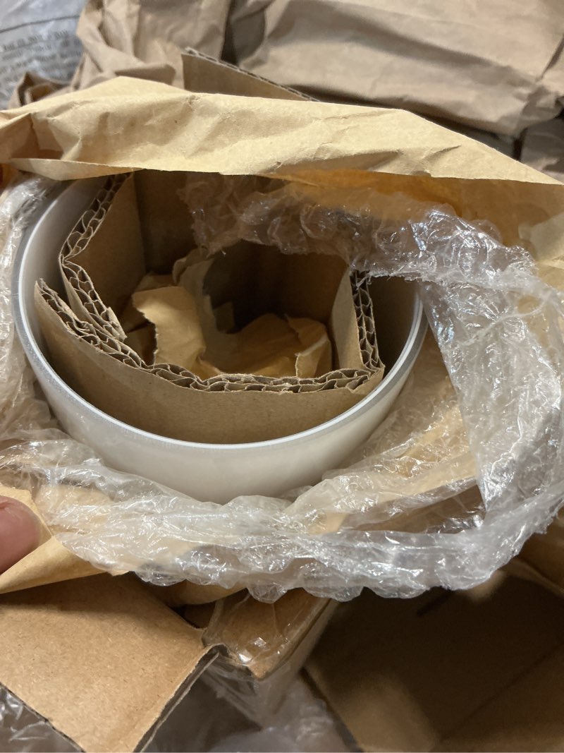 Condition photo showing As Is for Kichler Solia 13.5 Inch 1 Light Wall Sconce with Opal Glass in Champagne Bronze with Black