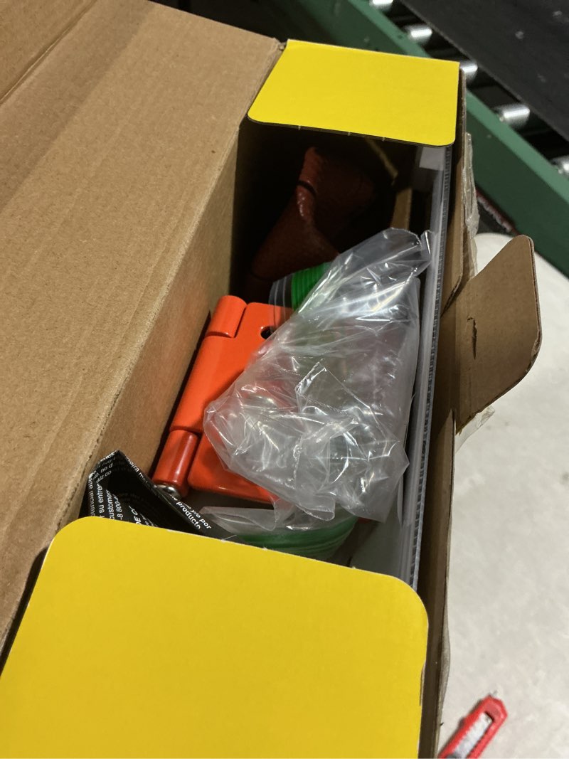 Condition photo showing As Is for SKLZ Pro Mini Indoor Basketball Hoop - Over The Door – Portable - Great For Home, Dorms, Offices, and Gifts