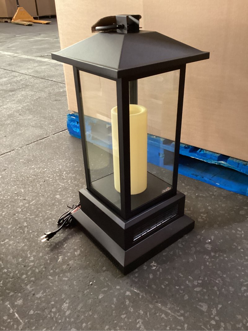 Condition photo showing New/Like New for 29” duraflame® Infrared Quartz Electric Lantern Heater