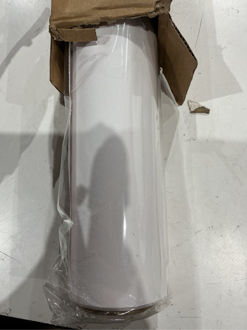 Condition photo showing Good Condition for huamei seamless photography background paper, photo backdrop paper (4.4x16 feet, arctic white) 4.4 ft x 16 ft artic white