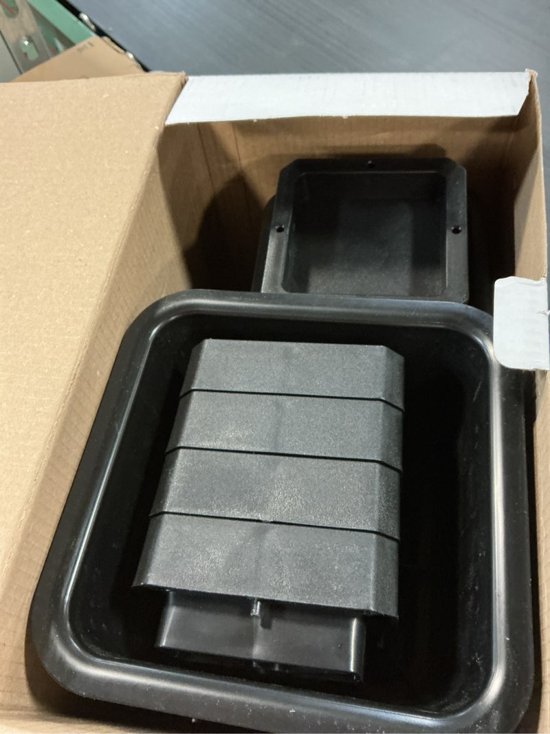 Condition photo showing Good Condition for btsd-home adjustable bed risers elevation in heights 3,4,5,6,7,8,9 to 10 inch heavy duty furniture risers for couch desk chair and sofa bed lifts risers set of 4 (16 pcs black) 3,4,5,6,7,8,9,10 inch 4pack