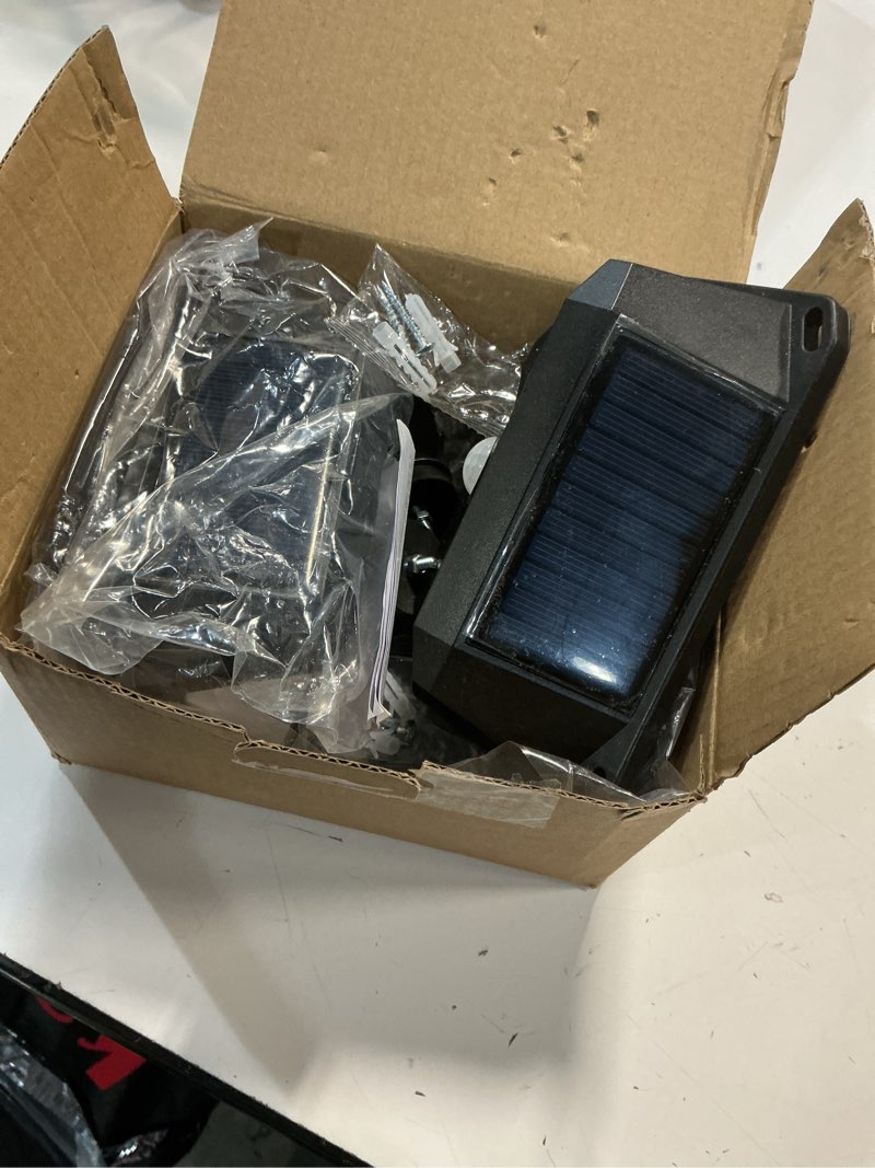 Condition photo showing Good Condition for luhlee 178 led magnetic rv solar lights outdoor, 800lm ultra-bright rv porch light with motion sensor, strong magnets ip65 waterproof rv lights exterior for awning camper trailer porch (2 pack)