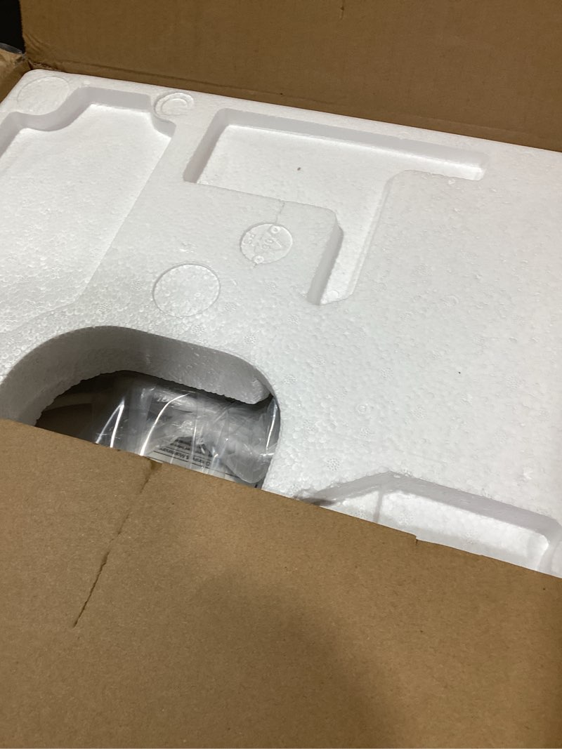 Condition photo showing New/Like New for electric heated bidet toilet seat with warm water wash, warm air dryer, soft closed lid, night light, led display, toilet seat with bidet requires outlet - round