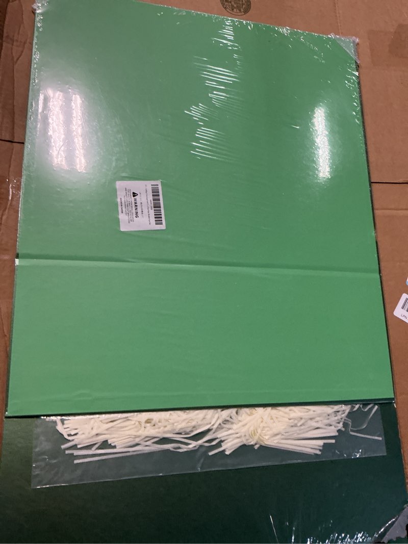 Condition photo showing New/Like New for 2 LB Fluorescent Green Crinkle Cut Paper Shred Filler Great for Gift Wrapping, Basket Filling, Birthday, Wedding, Halloween, Thanksgiving, Christmas Day, New Year Party Decorations Filling Supplies