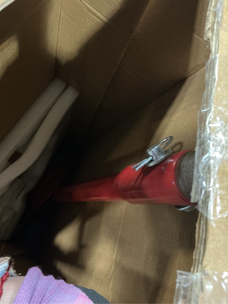 Condition photo showing As Is for sunex tools 6811 3/4 ton short underhoist stand