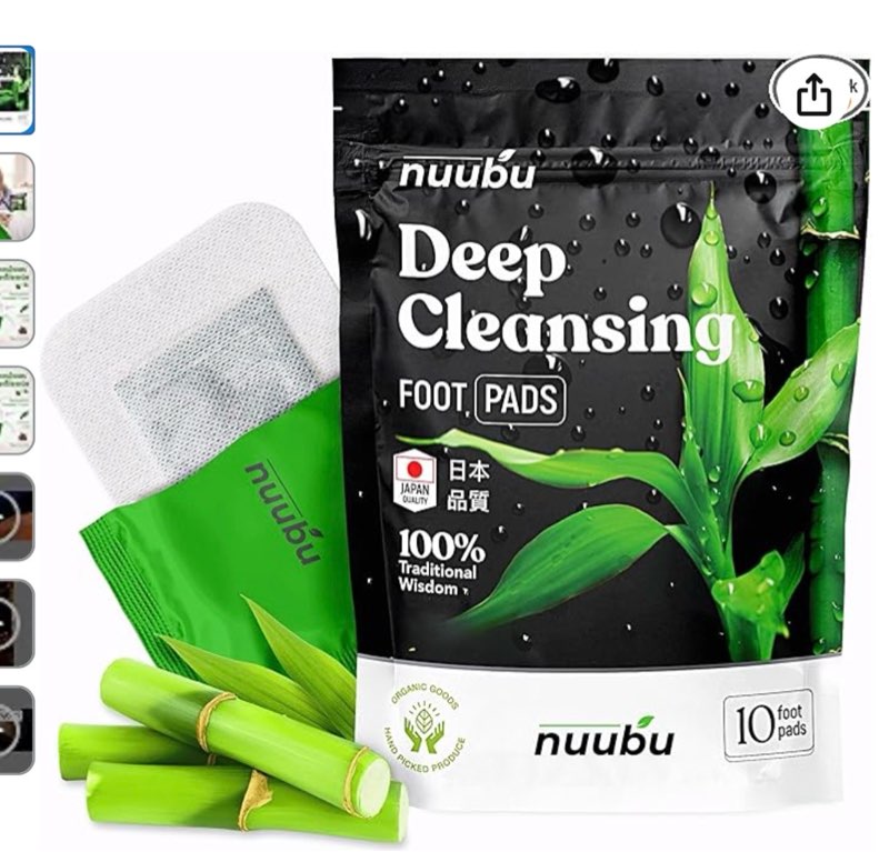 Deep Cleansing Foot Pads for Better Sleep & Foot Care | Premium Japanese Organic Feet Pads with Ginger Powder (Pack of 1 | 10 Pc)