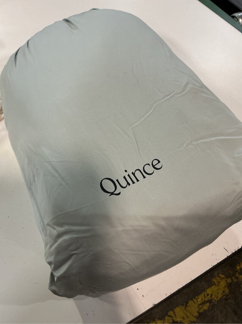 Condition photo showing As Is for bamboo fitted sheet set(the color is different)(unknown size)