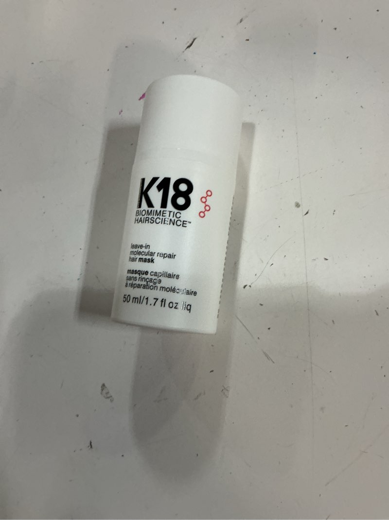 Condition photo showing Good Condition for k18 leave-in molecular repair hair mask