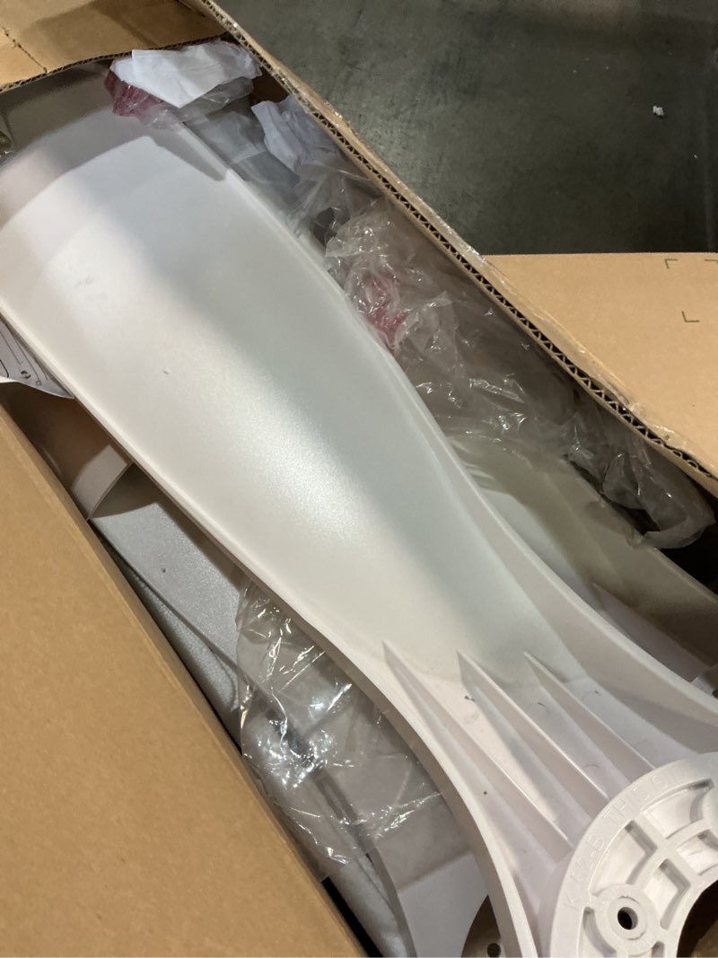 Condition photo showing As Is for addlon Ceiling Fans with Lights, 52 inch Low Profile Ceiling Fan with Light and Remote Control, Flus