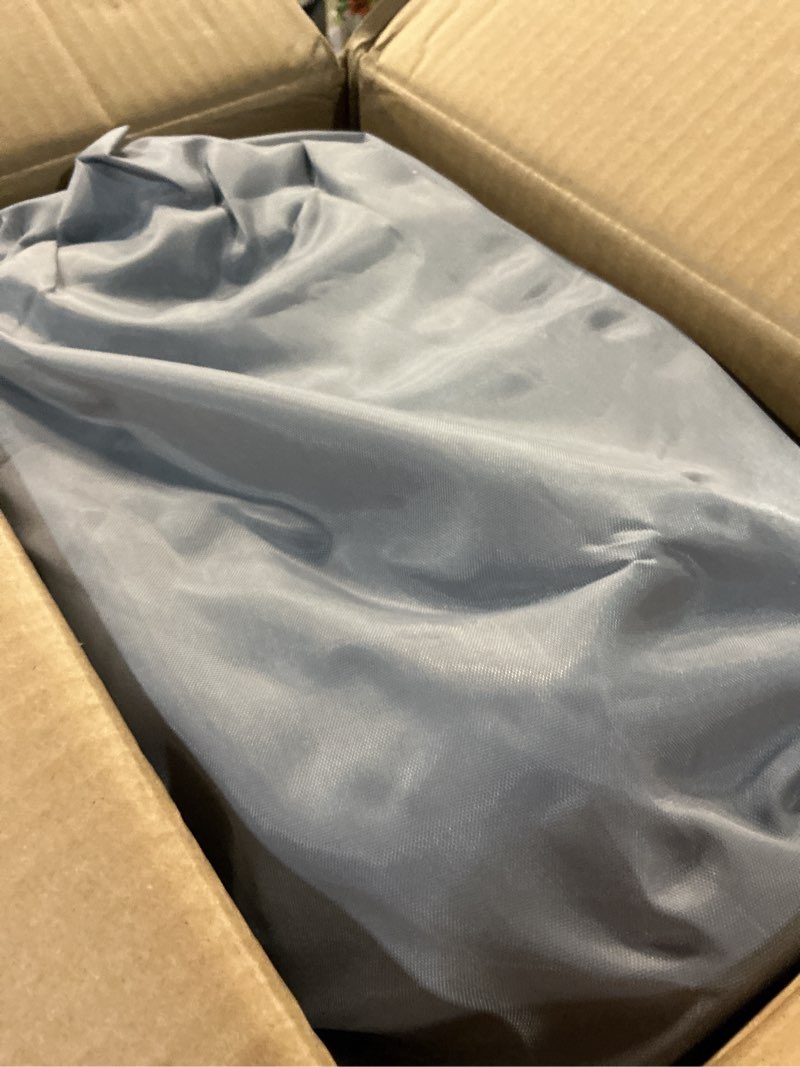 Condition photo showing Good Condition for air mattress queen with built-in pump,18'' inflatable mattress of vertical beams,self inflatable/deflation blow up mattress in 3 mins,colchones inflables with carry bag for home&guests blue queen 18 inch