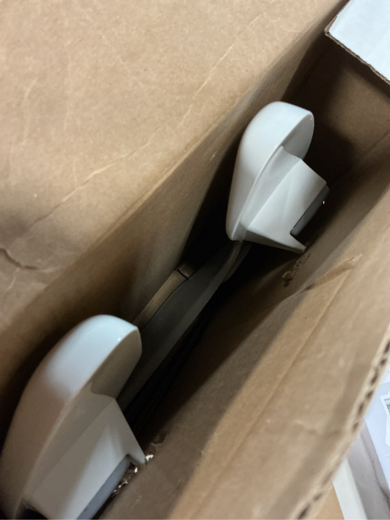 Condition photo showing Good Condition for bemis 2l2155t 000 medic-aid 2" lift raised open front plastic toilet seat, elongated, long lasting solid plastic, white elongated open front seat - 2-inch lift