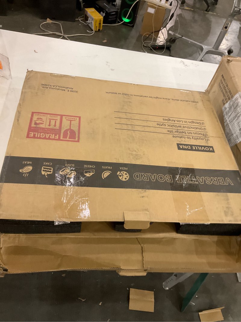 Koville African Natural Marble Cutting Board for Kitchen, 16x20inch Extra Large Hand Crafted Marble 