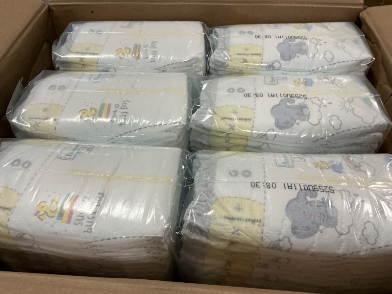 Condition photo showing Good Condition for Pampers Baby Diapers - Swaddlers - Size 2, 186 Count, Ultra Absorbent Disposable Infant Diaper