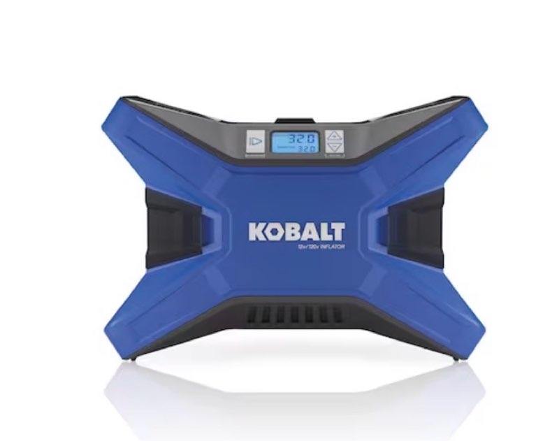 Kobalt Air Inflator (Power Source: Car/Electric )
