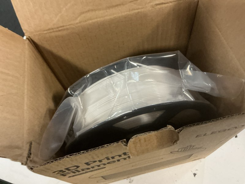 Condition photo showing New/Like New for elegoo petg filament 1.75mm black & white 2kg, 3d printer filament dimensional accuracy +/- 0.02 mm, 2pcs 1kg spool(2.2lbs) fits for most fdm 3d printers petg black & white 2kg