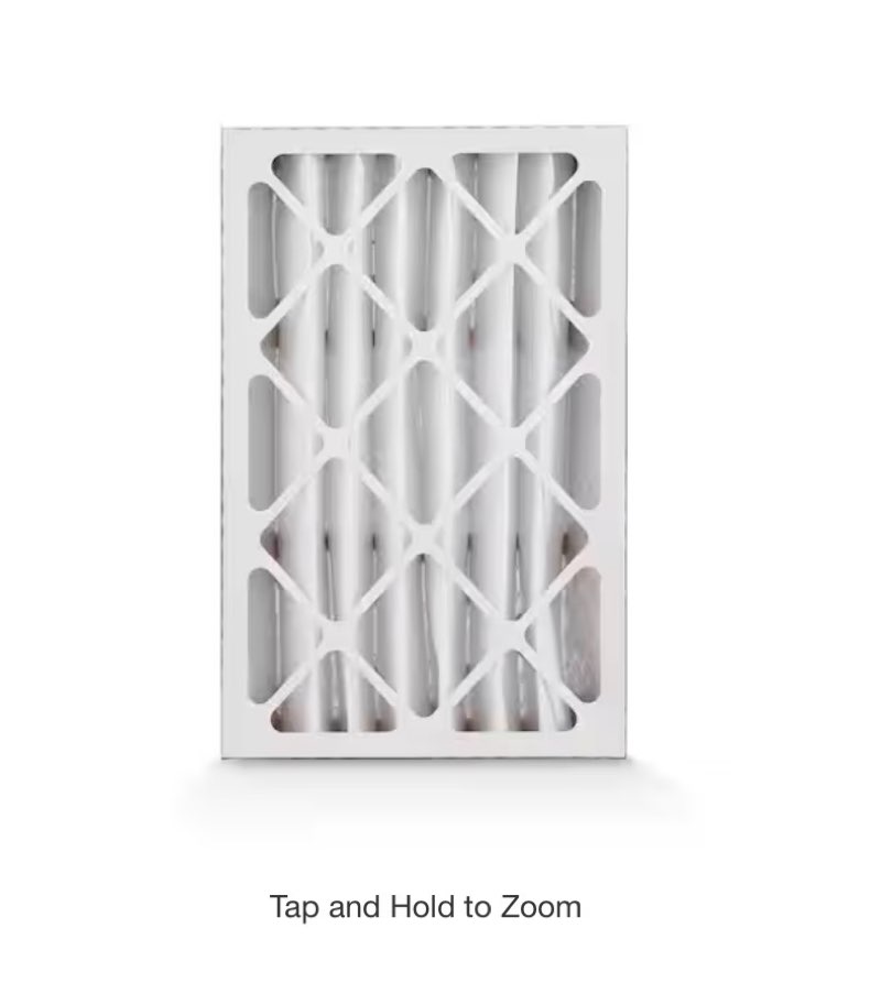 16 x 25 x 4 pleated furnace air filter fpr 8, merv 8 (3-pack) questions