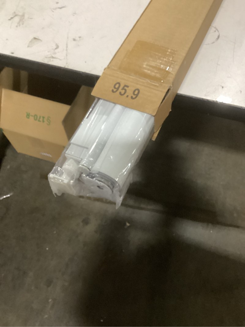 Condition photo showing Good Condition for No Drill Roller Shades for Indoor Windows, Cordless Blinds for Window Size 38” W × 72" H White Blackout - White 38" W × 72" H