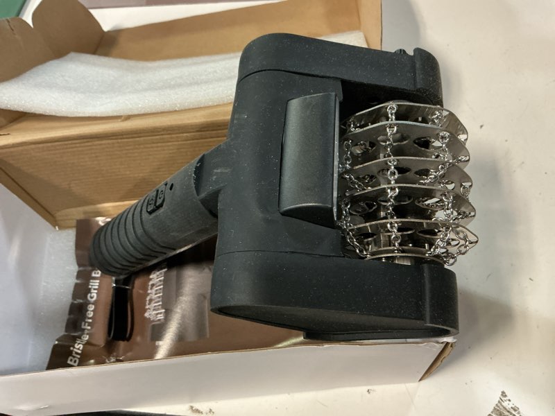 Condition photo showing Good Condition for jvgth electric grill brush bbq grill cleaning brush 450 rpm stainless steel removable head type-c re