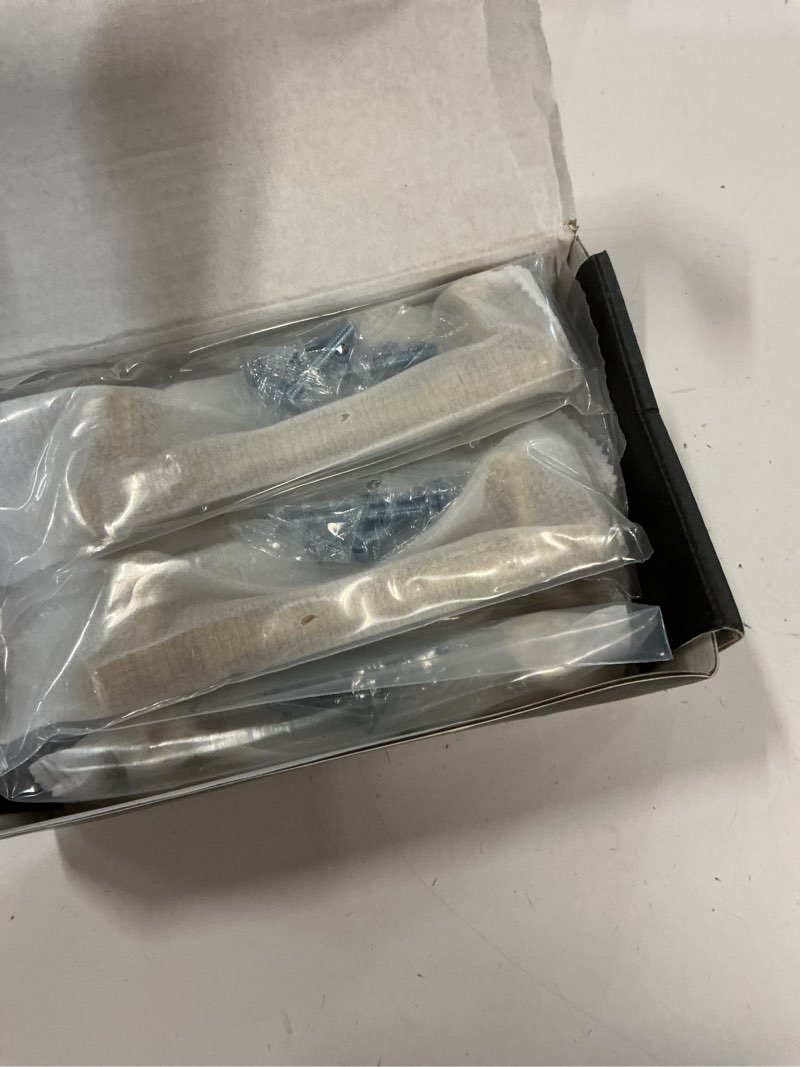 Condition photo showing New/Like New for asidrama 10 pack 3.75 inch(96mm) brushed gold kitchen cabinet handles, cabinet pulls kitchen cabinet hardware for cupboard drawer pulls 3.75" hole center 10 pack brushed gold