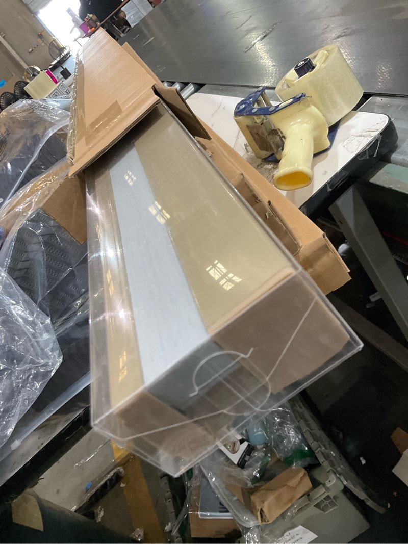 Condition photo showing Good Condition for myshade cordless blackout window blinds & shades pull down room darkening window shades light blocking honeycomb cellular shade for indoor windows easy to install 41 inch wide, h72 light brown blinds color-coordinated light brown 41"w x 72"h