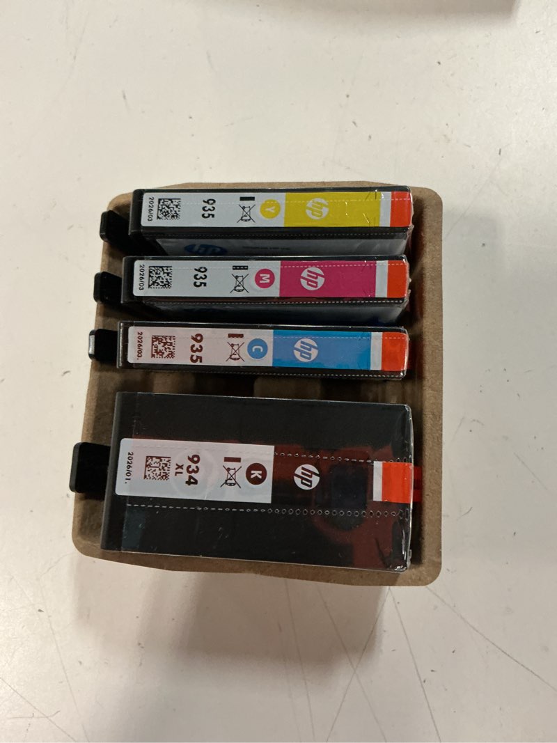 Condition photo showing New/Like New for 934xl 935 high yield ink cartridges compatible for combo pack hp 934 935 replacement for officejet pro 6230 6830 6835 officejet 6800 6812 6815 6820 printers (black/cyan/magenta/yellow 4-pack)