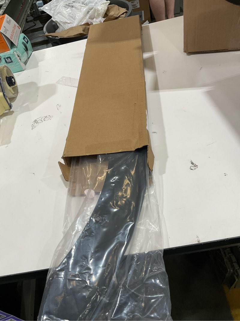 Condition photo showing Good Condition for front passenger side fender trim compatible with 2015-2023 ford transit 150 250 350 350hd front right door molding fender flares bk3z61278l00bb right side front long fender trim
