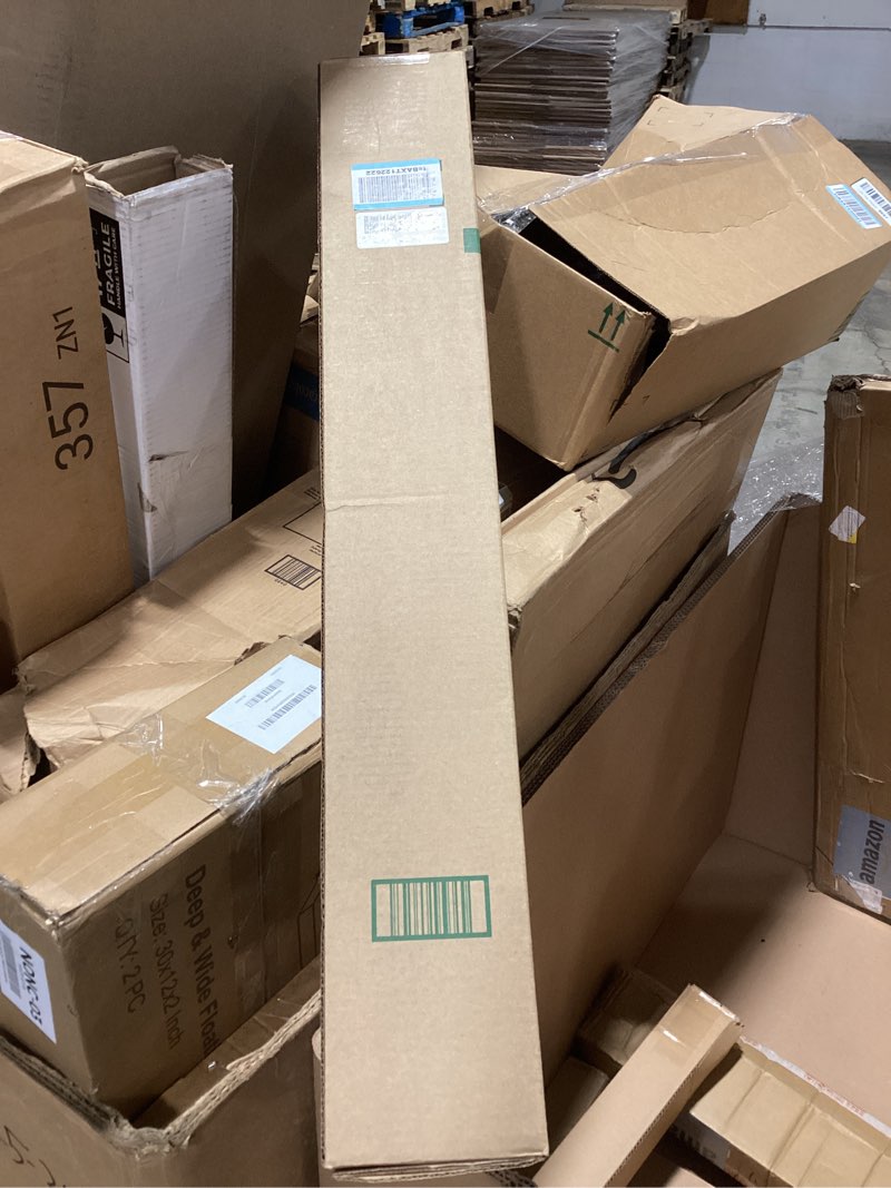 Condition photo showing As Is for necaux custom 20 x 57 inch frosted table cover protector, 1.5mm thick plastic waterproof heavy duty table pad desk mat protector for coffee table, writing desk, sofa table, media stand, countertop 20" x 57" frosted 1.5mm