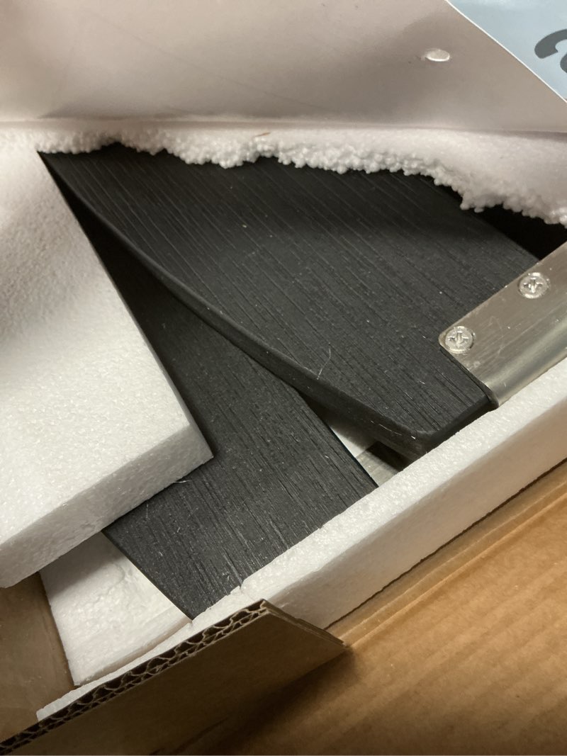 Condition photo showing Good Condition for 17.5" Wall Mounted Shower Seat, Fold Down Shower Seat Wall Mounted, HDPS Foldable Shower Seat, Folding Shower Seat Attached to Wall, for Inside Shower, Home Care(Black)