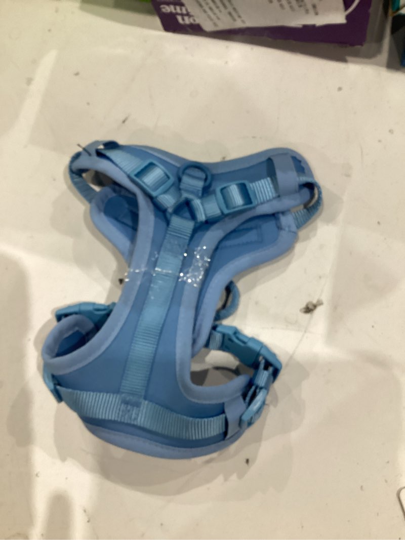 Condition photo showing Good Condition for vibrant life neoprene comfort control monochrome harness, blue, xsmoll