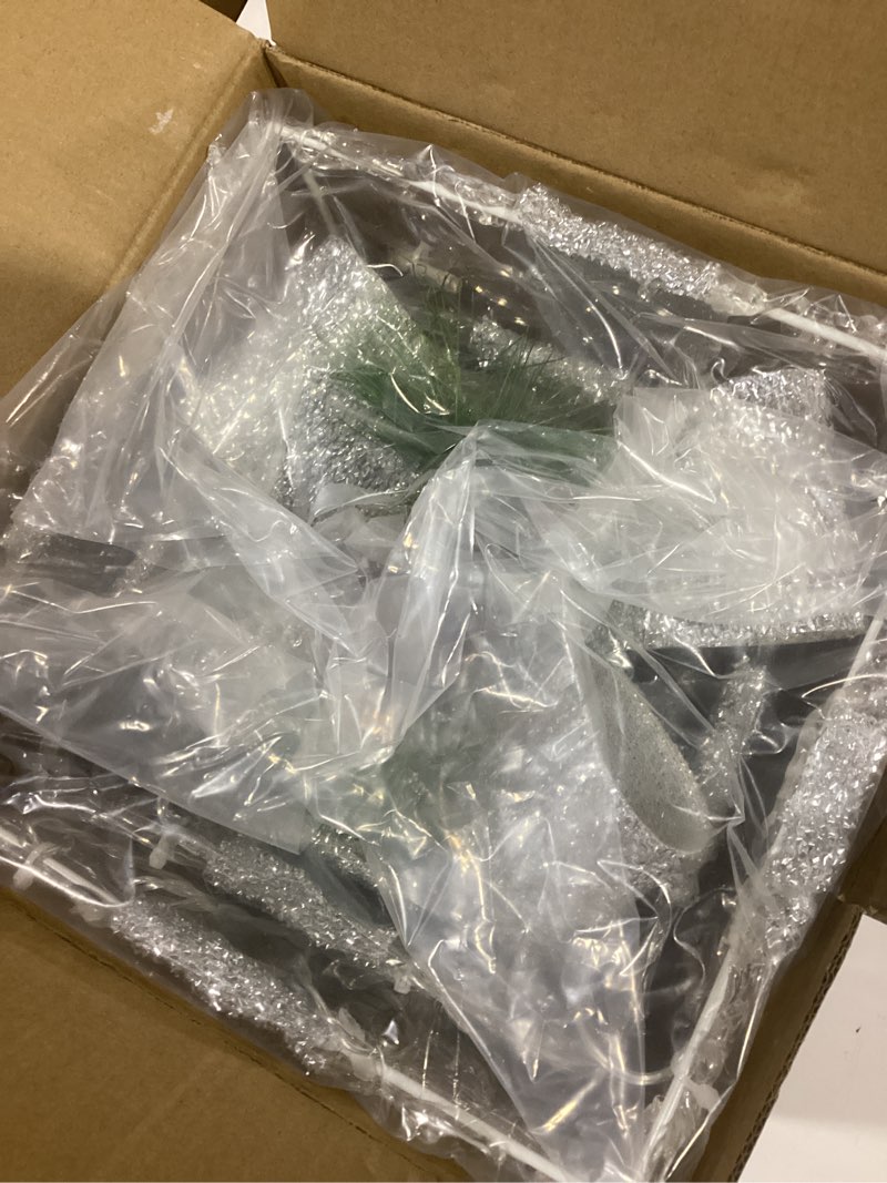 Condition photo showing Good Condition for EAMBRITE White Christmas Decorations, Set of 3 Christmas Lighted Gift Boxes, 48 LED Light Up Present Boxes for Indoor Outdoor Party Yard Home Holiday Decorations (White and Silver)